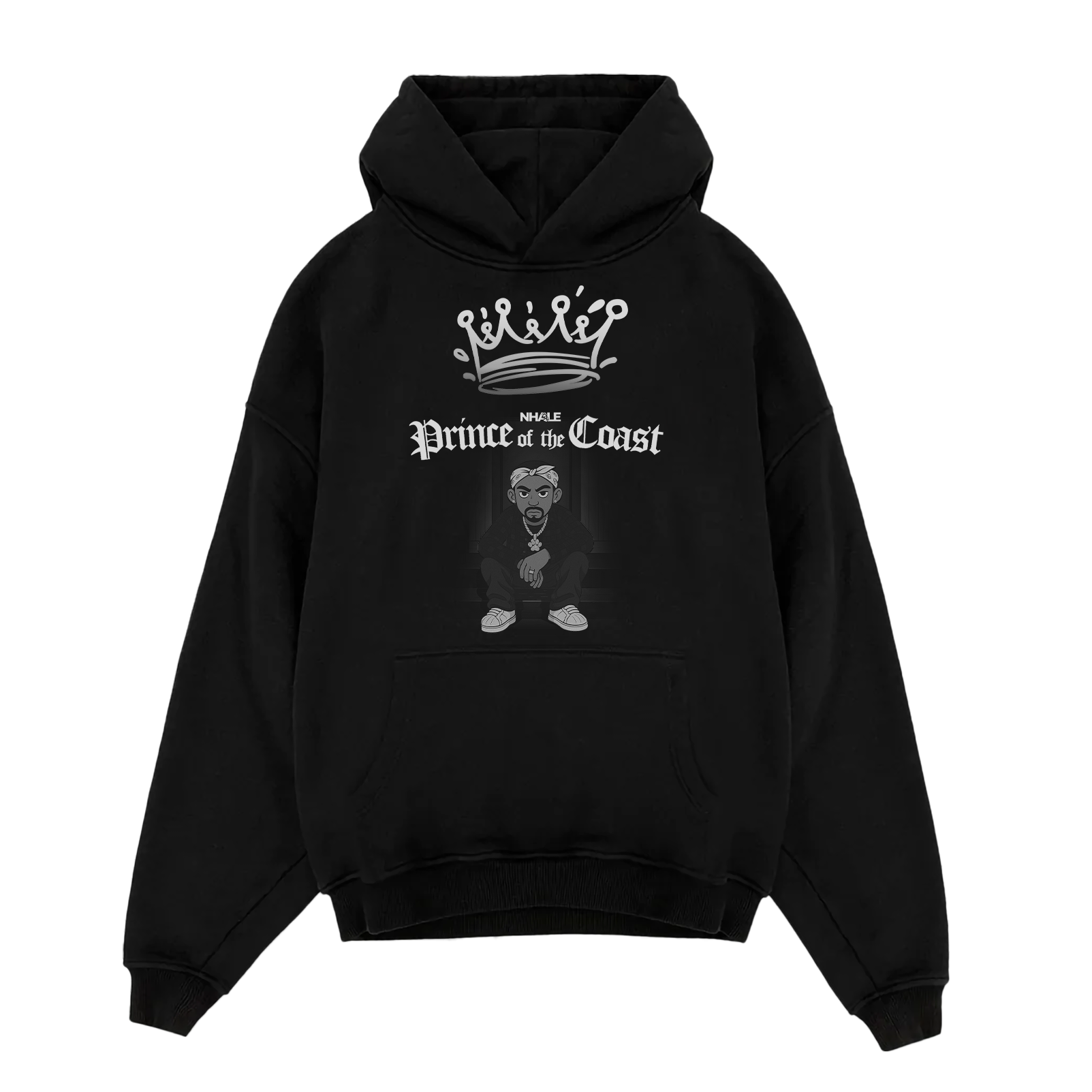 Prince of the Coast Hoodie - Black
