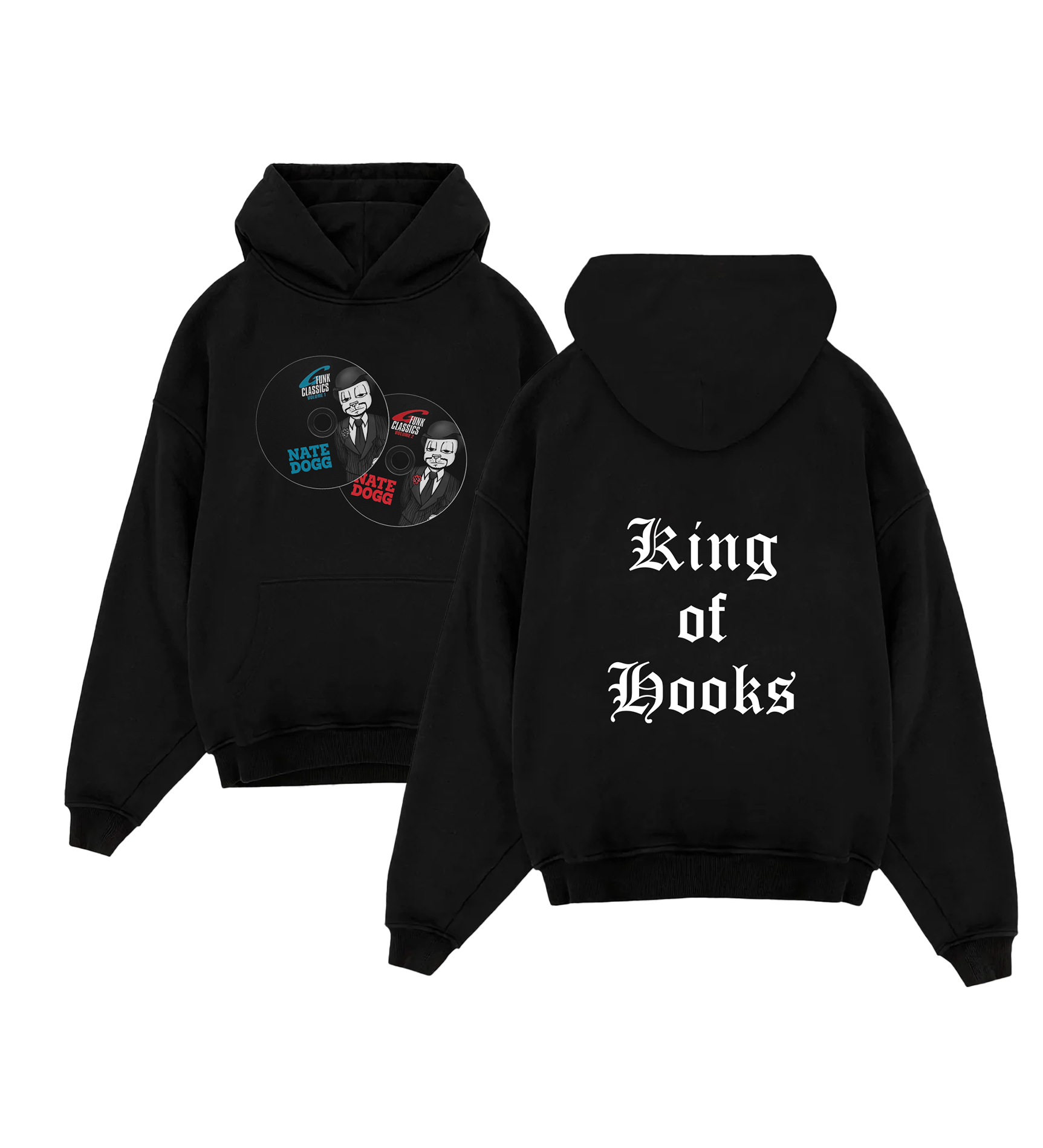 King of Hooks Hoodie - Black